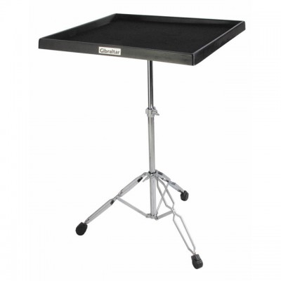Gibraltar 7615 Percussion table on Double-Braced Stand 